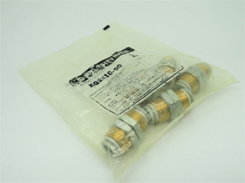 SMC KQ2E10-00 Push-In Bulkhead Union 10mm x 10mm Tubing OD *Open Bag* 5-Pack NWB