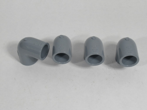 Ipex 059195 Sch80 CPVC Elbow Fitting Socket 3/4" Lot of 4 NEW