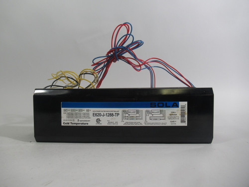 Sola E620-J-1288-TP Ballast 347V 0.51A 60Hz Lot of 4 SHELF WEAR NOP