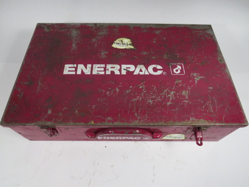 Enerpac RCH-121 Old Style Cylinder & Punch Set 8650 psi *Missing Stamps* USED