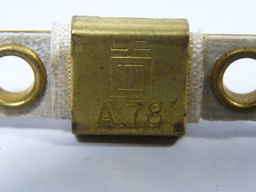 Square D A.78 Overload Relay Thermal Unit USED