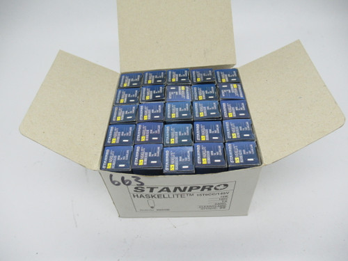 StanPro 2055B Incandescent Bulb T-6 15W 145V CLEAR 25-Pk NEW