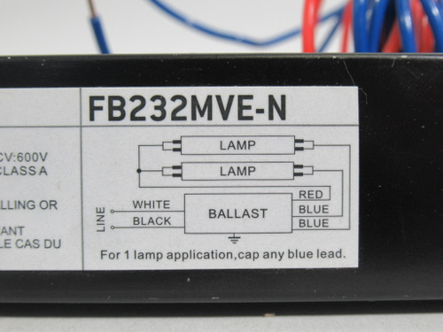 Fusion FB232MVE-N Ballast 32W 120-277V 50/60HZ NOP