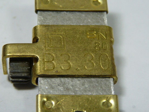 Square D B3.30 Overload Relay Thermal Unit USED