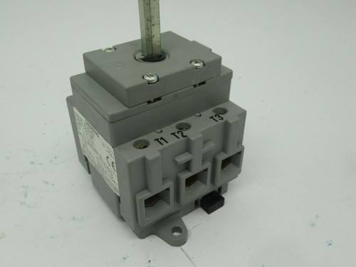 Siemens 3LD2545-0TK51 Disconnect Switch 63A 690V 50/60Hz USED