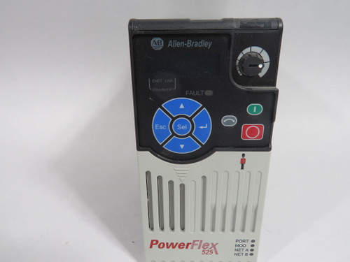 Allen-Bradley 25B-E1P7N104 Series A PowerFlex Drive 1HP *Rusted Contacts* USED