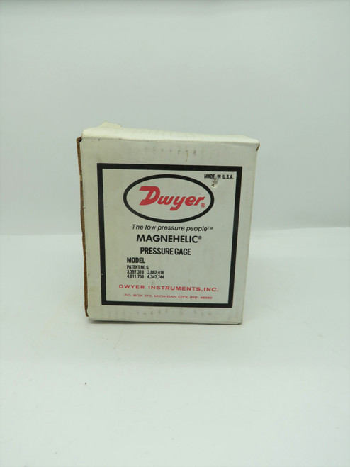 Dwyer 2000-500PA Magnehelic Pressure Gauge 0-500Pa SHELF WEAR NEW