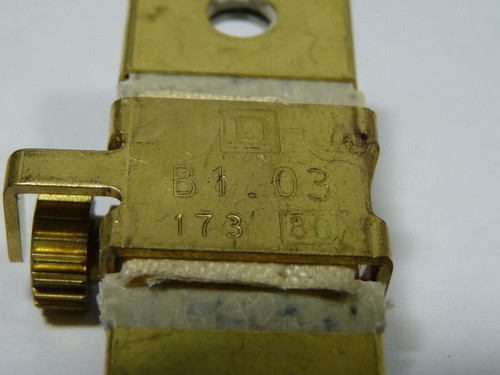 Square D B1.03 Overload Relay Thermal Unit USED