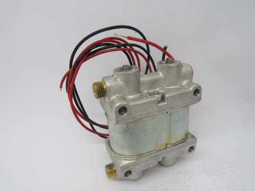 Parker V935LEH2100 4 Way Solenoid Valve 1/4" 100 psi 120V@60Hz 20W NEW