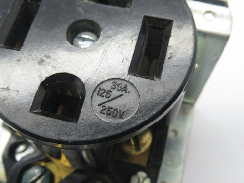 H&H 5744-2 Flush Mount Receptacle 30A 120/250V USED