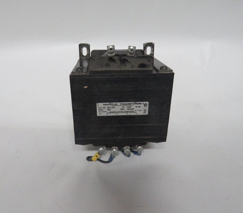 Marcus MO1KN Transformer 1000VA Pri 600V Sec 120/240V 60Hz USED