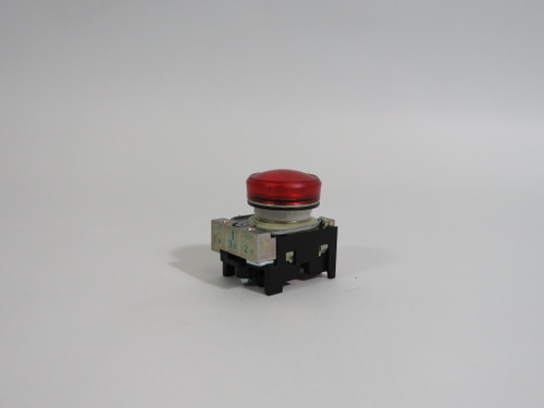 Siemens 3SU1152-6AA20-1AA0 Pilot Light 24V 22mm Red LED USED