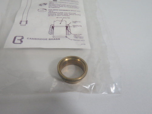 Cambridge Brass 77124 Gooseneck Rigid Spout Repair Part w/Installation Sheet NWB