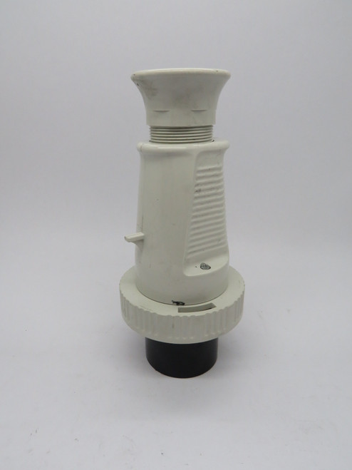 Woodhead 460P5W WaterTite Pin & Sleeve 600V 60A 3Pole White USED