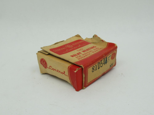 General Electric 81D545 Overload Relay Thermal Unit 2-Pack NOP
