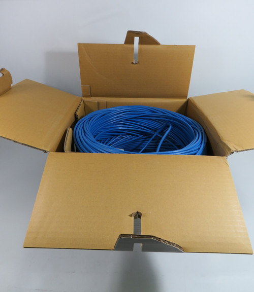 SignaMax BC6-4BU High Performance Network Cable 1000FT BLUE NEW