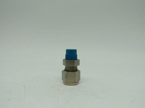 Swagelok SS-600-1-2 Tube Fitting Male Connector 3/8" Tube ODx1-8" Male NPT USED