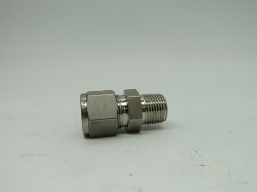 Swagelok SS-600-1-8 Tube Fitting Male Connector 3/8" Tube ODx1/2" Male NPT NOP