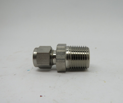 Swagelok SS-600-1-4 Tube Fitting Male Connector 3/8" Tube ODx3/8" Male NPT NOP