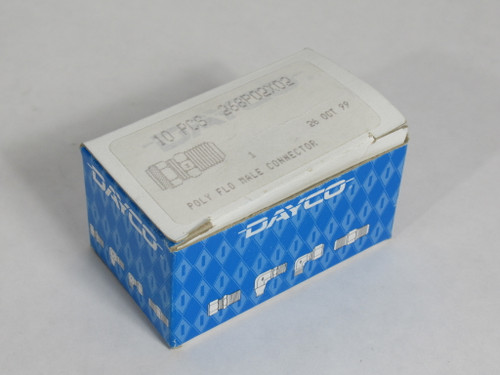 Dayco 268P02X02 Poly Flo Male Connector 1/8" Tube OD 1/8" Thread 10-Pack NEW