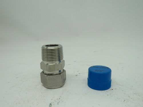 Ham-Let 768LSS3/4x3/4 316 Male Connector Let-Lok Tube Fitting 3/4" Male NPT NOP
