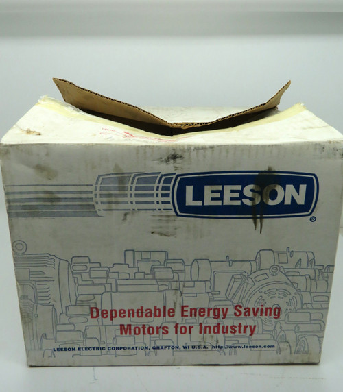 Leeson C6T11FB1F Motor 1/2HP 0.37kW 1140RPM 575V TEFC 3Ph 0.96A 60Hz NEW