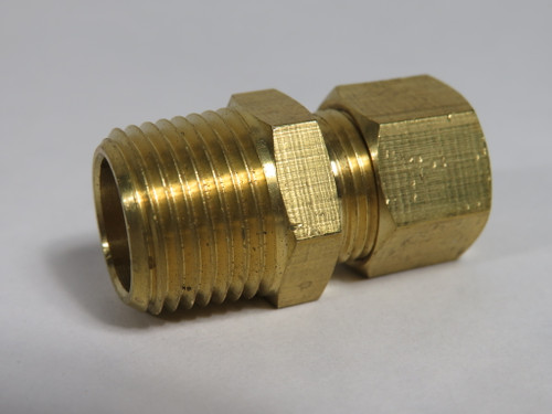 Generic Brass Compression Fitting 1/4 Male NPT 3/8 Tube OD Lot