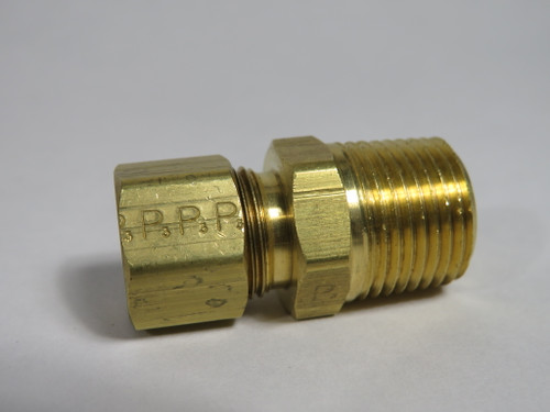 Parker 68C-3-2 Brass Male Compression Connector 3/16 Tube Lot of 6 USED -  Industrial Automation Canada