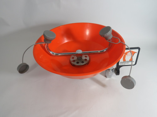 Guardian G1814P Wall Mounted Plastic Eyewash *Crack In Bowl* AS IS