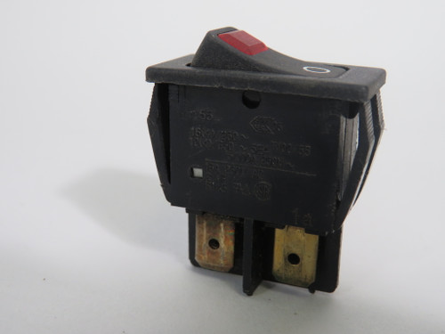 Marquardt 1555.3102 Rocker Switch 16(4)A@250AC 10(4)A@250AC 20A@125-250AC USED