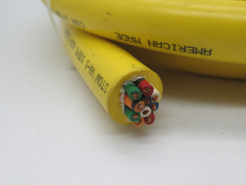 Lumberg RK100M-699/6F Single-Ended Cordset 10-Pin Female 1-1/8" 6FT USED