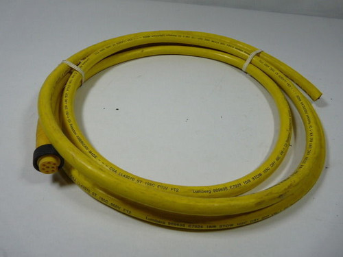 Lumberg RK80M-689/12F Cable Cordset 12FT USED
