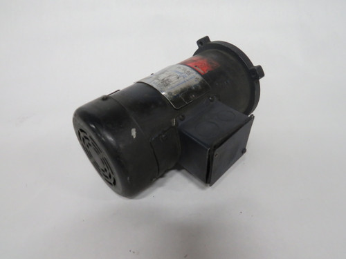 Leeson DC Magnet Motor 1/2HP 1750RPM 90VDC NSS56C TEFC 5A 18.0 Torque USED