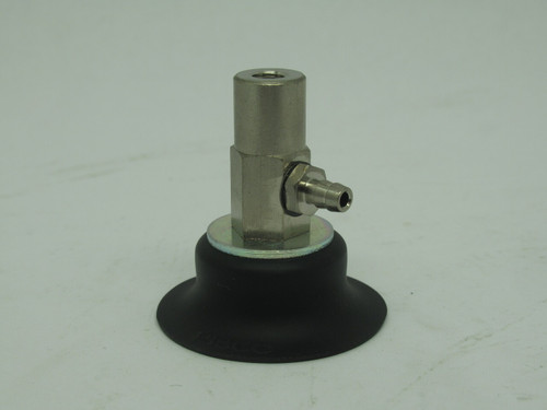 Pisco VPB40RSE6B Vacuum Pad 40mm Dia. Fixed Side 6mmOD 4mmID Barb Fitting NOP