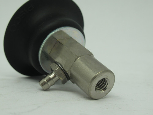 Pisco VPB40RSE6B Vacuum Pad 40mm Dia. Fixed Side 6mmOD 4mmID Barb Fitting NOP