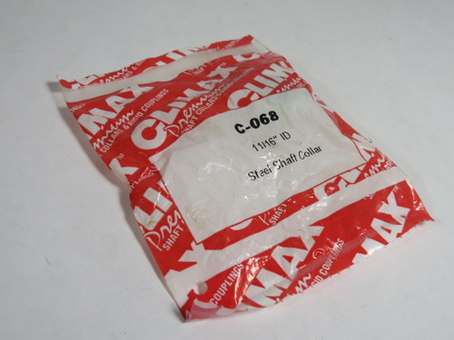 Climax C-068 Set Screw Shaft Collar 11/16" ID 1-1/4" OD 9/16 W NWB