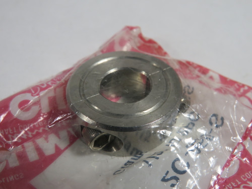 Climax 2C-050-S Two-Piece Clamping Shaft Collar 1/2" ID 1-1/8" OD 13/32 W NWB