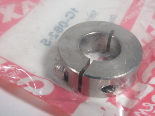 Climax 1C-062-S One-Piece Clamping Shaft Collar 5/8" ID 1-5/16" OD 7/16" W NWB