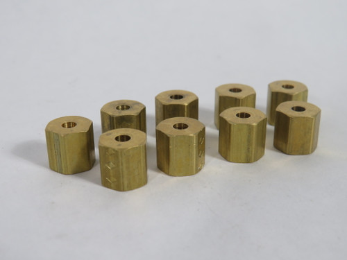 Fairview 61-8 Brass Compression Nut 1/2 Tube Lot of 9 USED - Industrial  Automation Canada