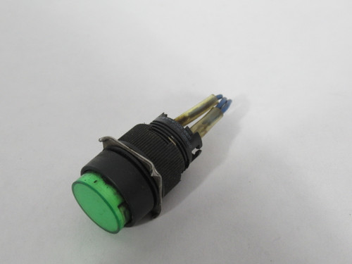 Omron A3GT-500GN Green Indicator Light Assembly C/W M2GT-7001-3 Holder USED