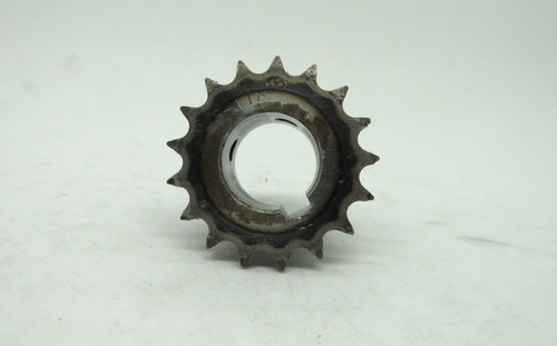 Generic 3/8-17x25 Roller Sprocket OD" ID 3/8" Bore 18T *No Screws* USED