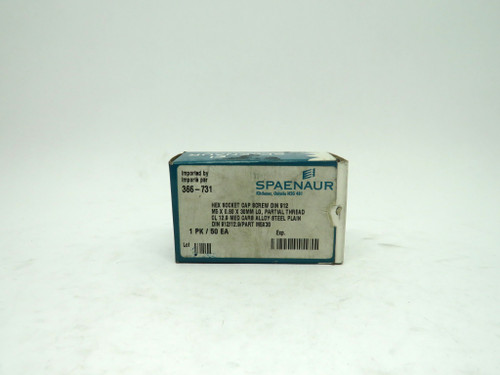 Spaenaur 366-731 Hex Socket Cap Screw M5x0.80x30mm Lot of 46 NEW