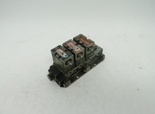 Numatics 031SA400B011B Solenoid Valve 150PSI W/ Manifold NO COILS USED