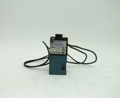 Mac 45A-L00-DDAA-2BA High Frequency Solenoid Valve 24VDC 5.4W 120PSI USED