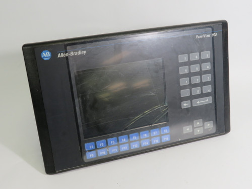 Allen-Bradley 2711-K9C8 Panelview 900 Operator Interface 9" Cracked Screen AS IS