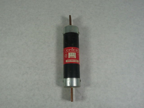 Cefco OT125/600 One Time Fuse 125A 600VAC USED