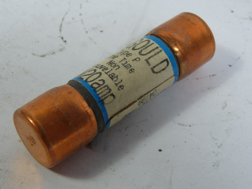 Gould NRN20 One Time Fuse 20A 250V USED