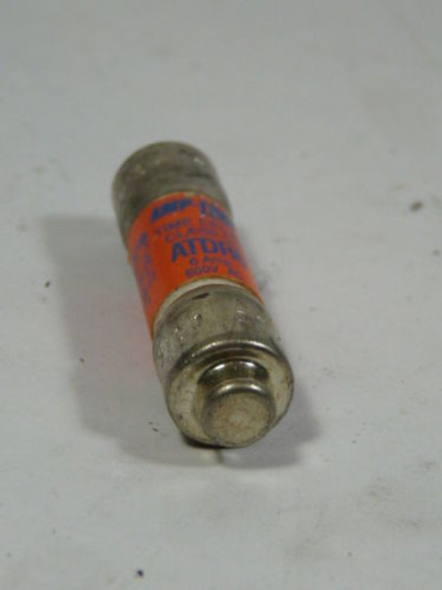 Ferraz Shawmut ATDR6 Amp-Trap Time-Delay Fuse 6A 600V USED