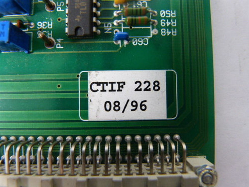 CTIF 228 Memory Board USED