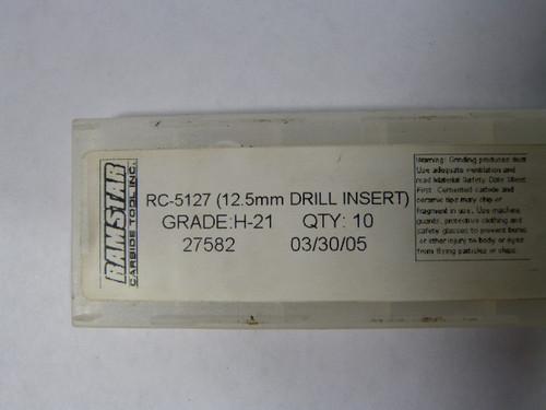 Ramstar RC5127 Drill Bit 12.5mm ! NEW NO PKG !